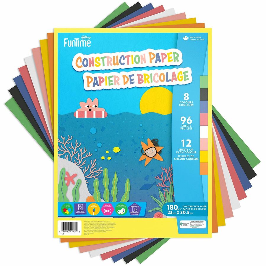 Hilroy Lightweight Construction Paper Pad