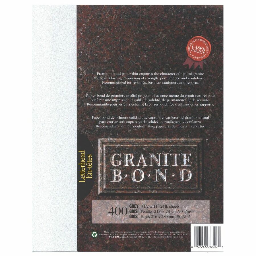 Papier Granite Bond - First Base