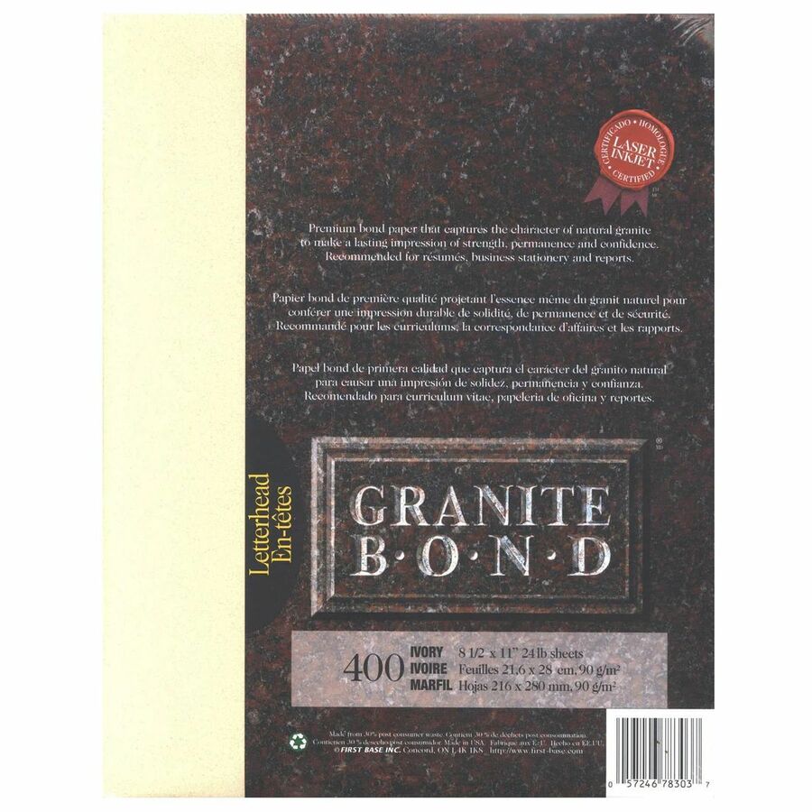 Papier Granite Bond - First Base