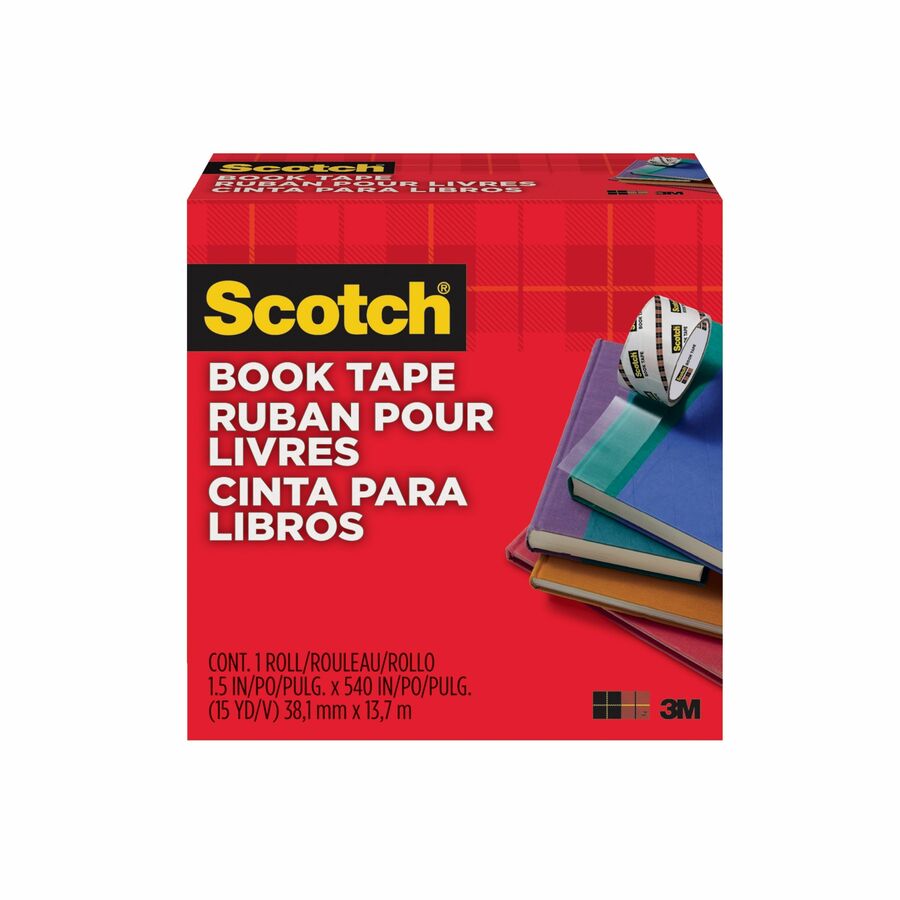 Scotch - Ruban adh&eacute;sif transparent Scotch pour livres