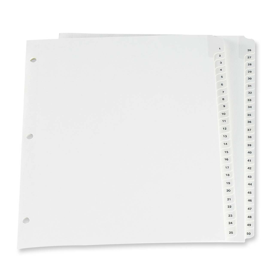 Oxford Preprinted Laminated Tab Index Divider