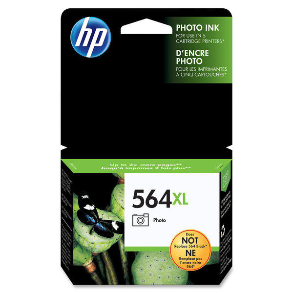HP 564XL Photo High Yield Original Ink Cartridge (CB322WN)