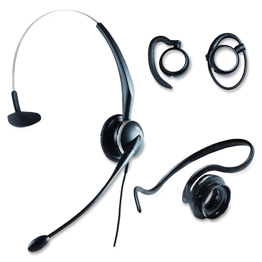 Convertible Headset, 4-in-1, Black