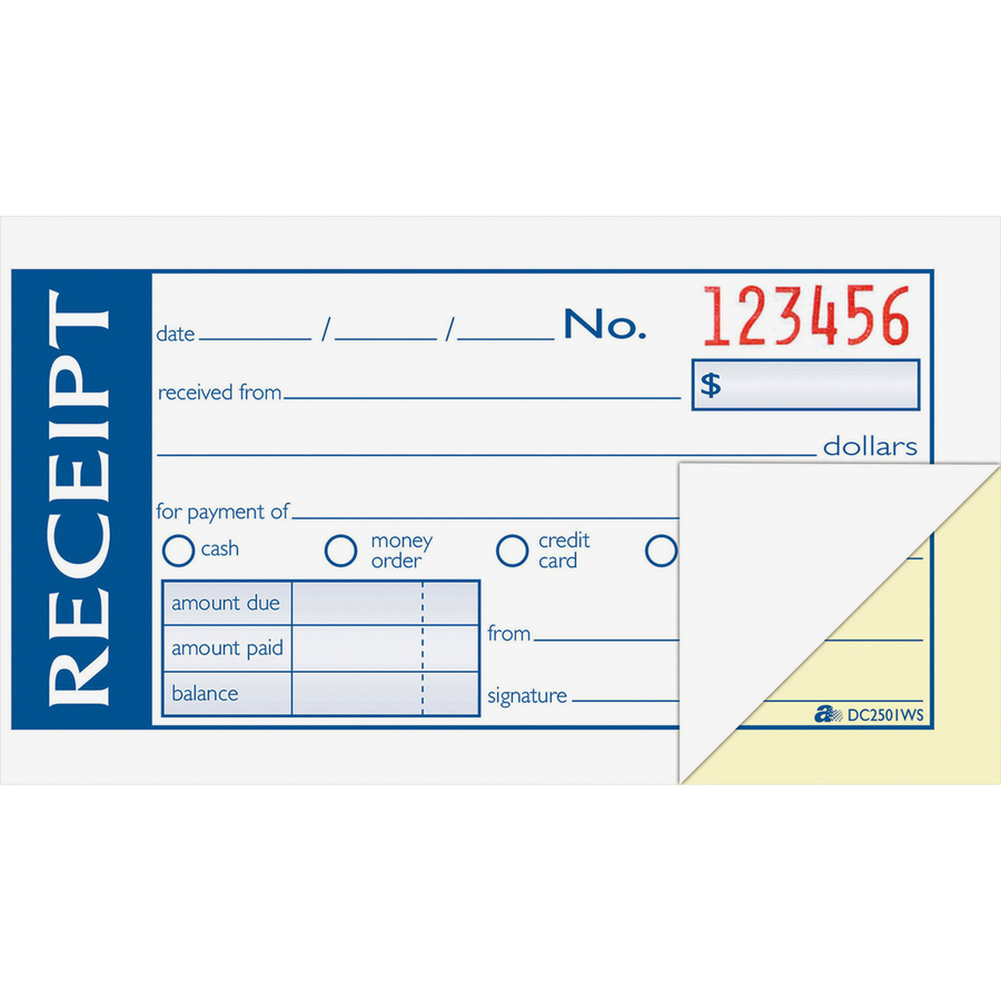 Adams Rent Receipt Template