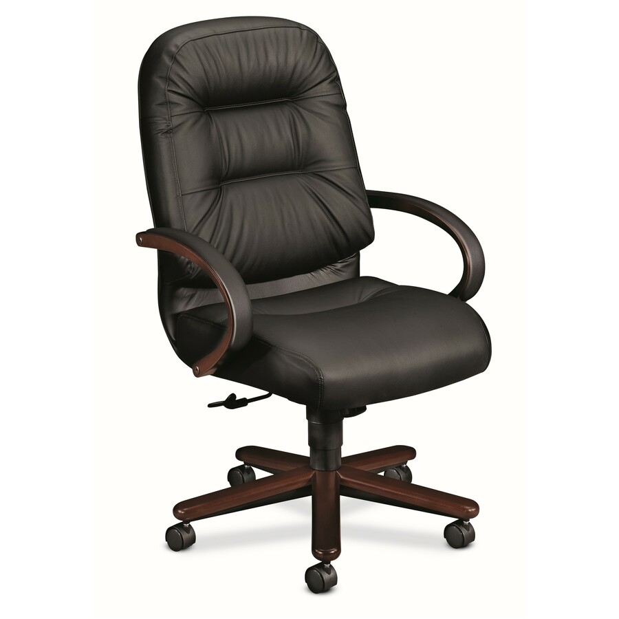 hon ergonomic genuine leather task chair