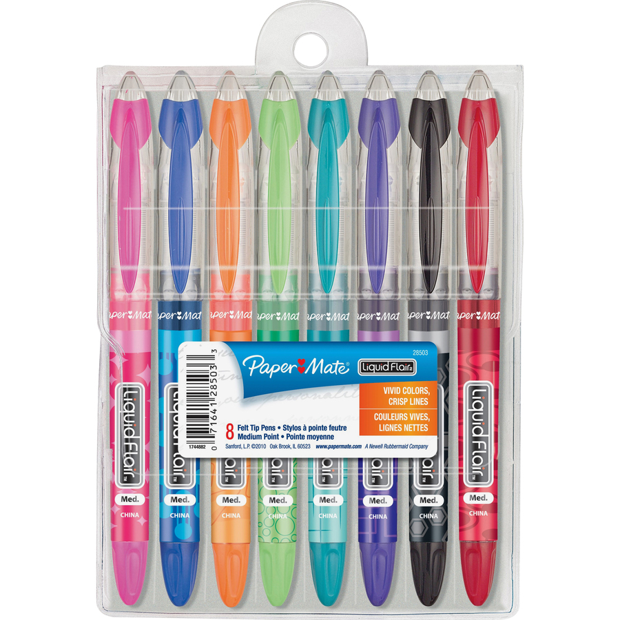 Paper Mate 28503 Paper Mate Liquid Flair Felt Tip Marker Pen