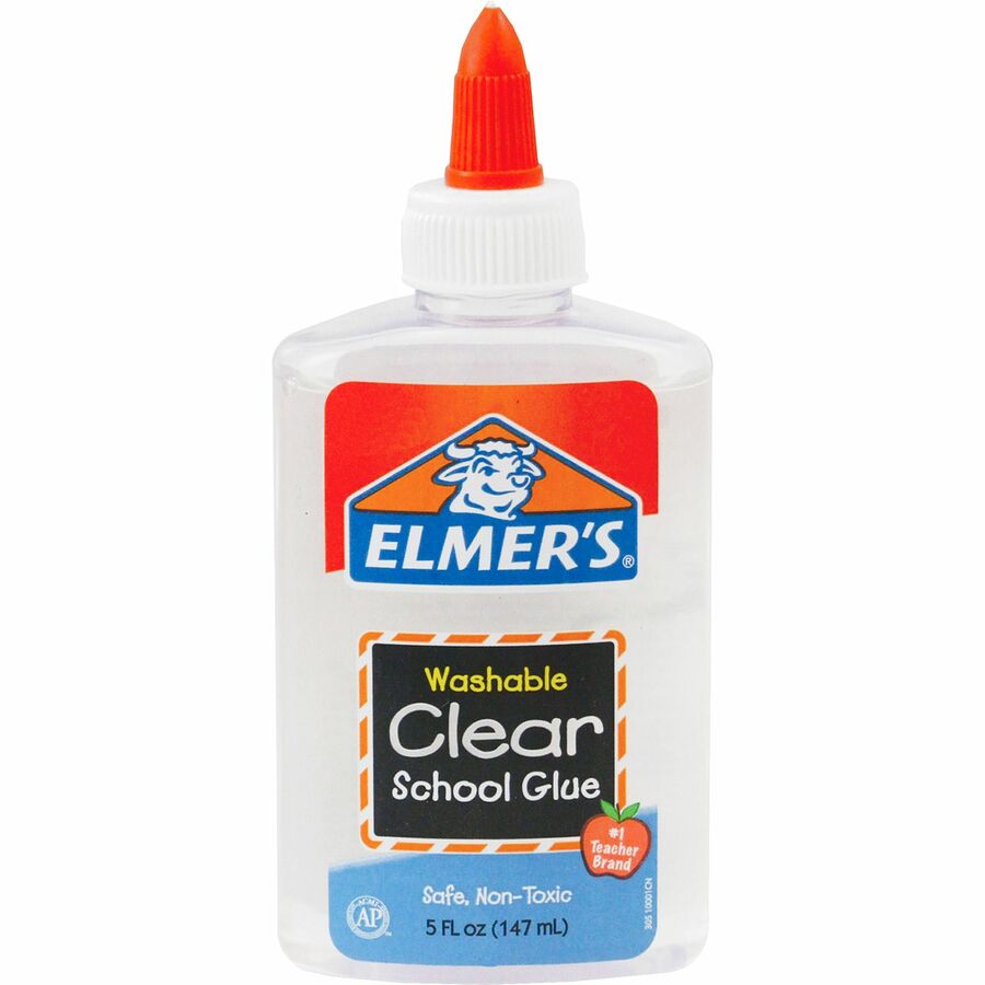 Elmer's School Glue Clear Washable 5 oz Brand New MAKE SLIME