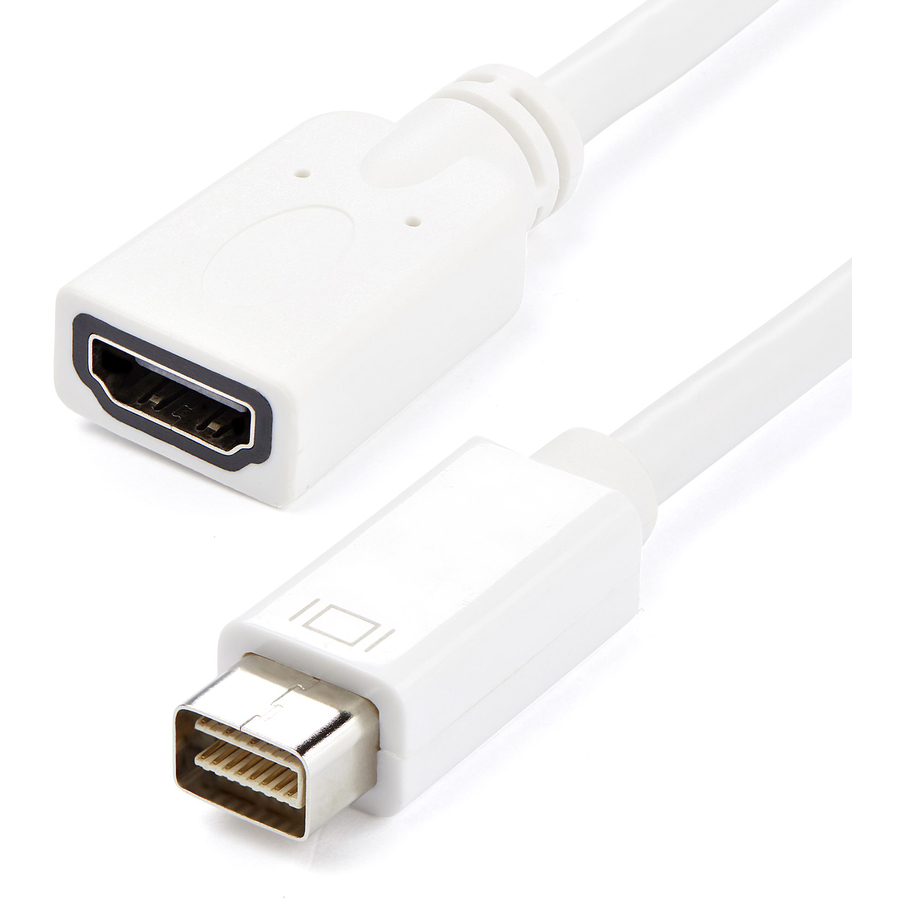 StarTech.com Mini DVI to HDMI® Video Adapter for Macbooks® and iMacs®- M/F - Connect your Mini DVI Apple MacBook or iMac computer to your - mini dvi to hdmi cable -