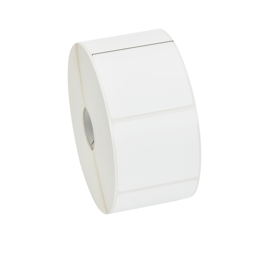 Label, Paper, 2.25x3 in57.2x50.8mm); TT, Z-Select 4000T, High Performance Coated, Permanent Adhesive, 1in (25.4mm) core, 1370/roll, 6/box, Plain
