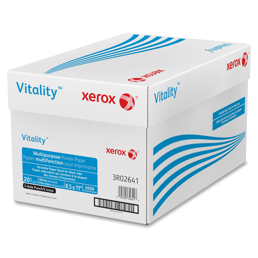 Xerox Vitality Colors Color Multi Use Printer Copier Paper Letter