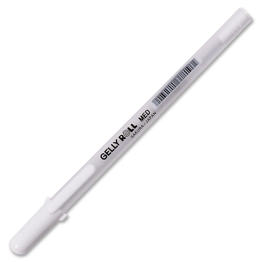 white gel pen