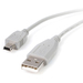 StarTech 1 ft Mini USB 2.0 Cable Type A Male USB to Mini Type B Male USB (USB2HABM1)