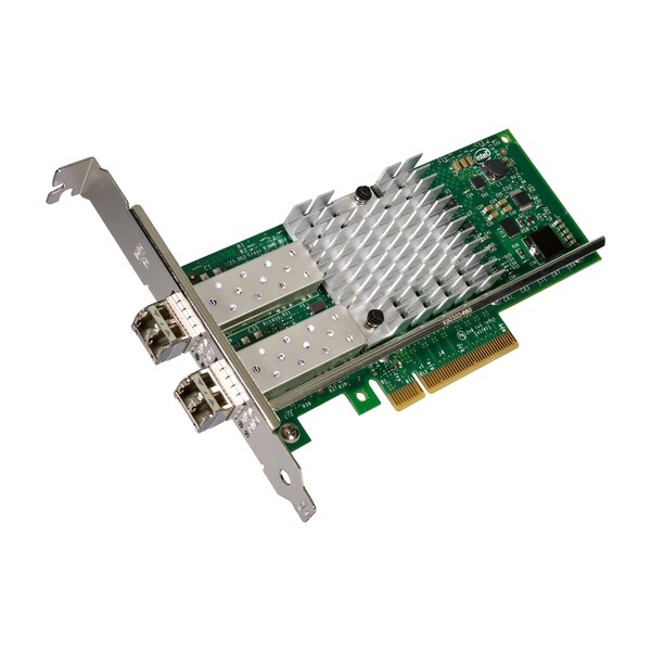 Intel X520-SR2 Dual-Port 10GBase-SR Converged Server Ethernet Controller - LC Multi-Mode - PCIe x8 (E10G42BFSR) - Full-height, Low-profile