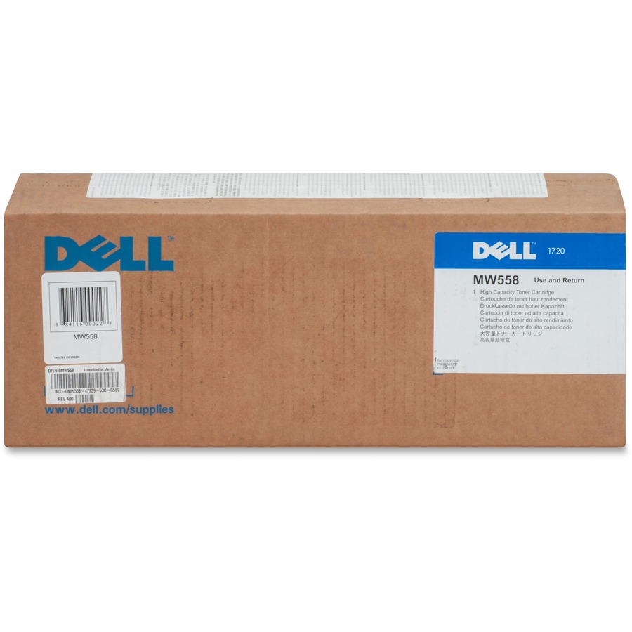 Dell Original High Yield Laser Toner Cartridge - Black - 1 / Each - 6000  Pages - Filo CleanTech