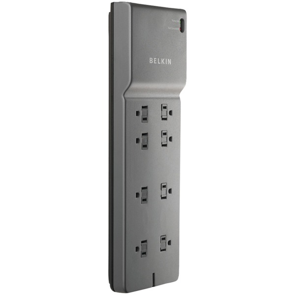 BELKIN 8-Outlet 2500 Joules Commercial-grade Surge Protector with 8-ft