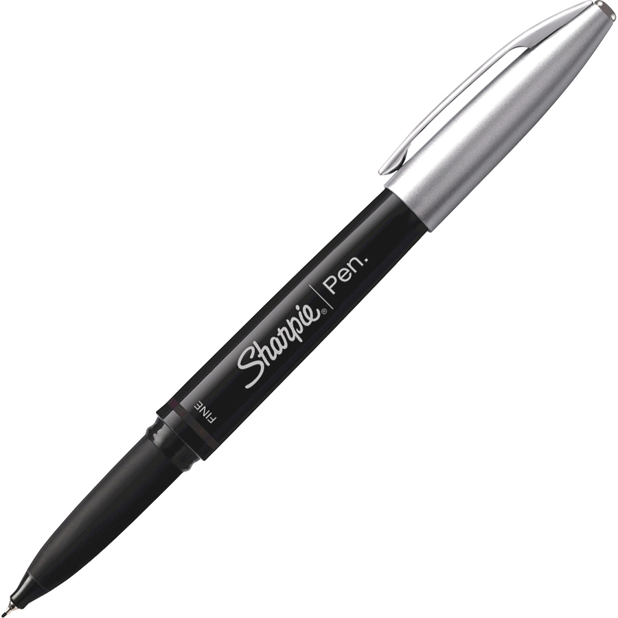 SAN1758055 Sharpie® Grip Permanent Ink Porous Point Pen, Stick, Fine