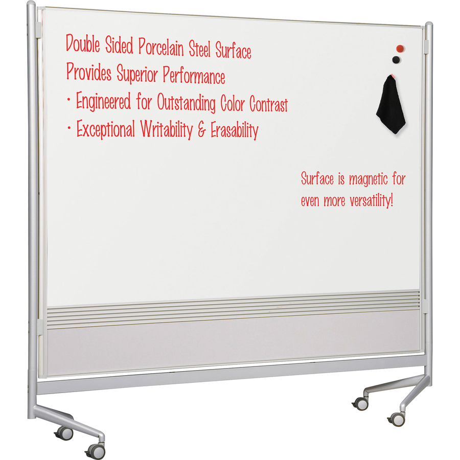 BLT74762 BALT® Balt Mobile DryErase DoubleSided Partition 76" (6.