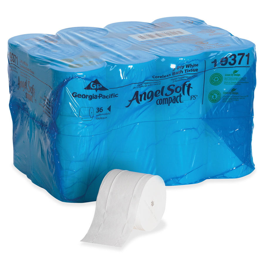 Angel Soft Professional 2-Ply Toilet Paper - Case of 80 Rolls