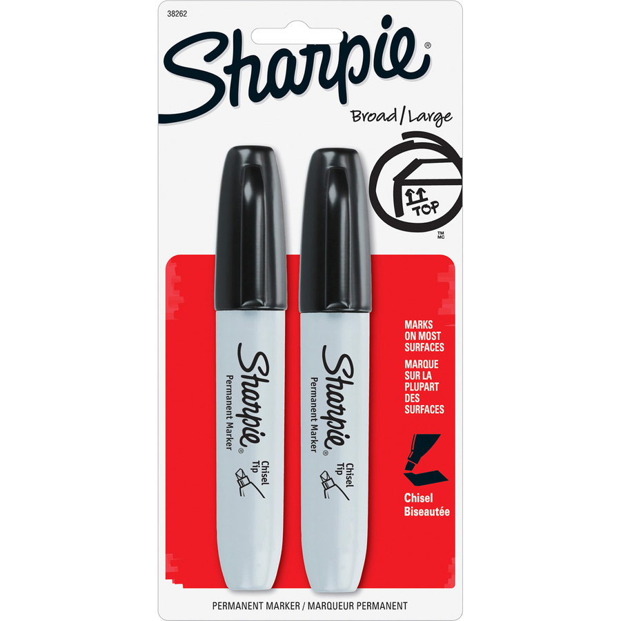 SAN38262PP Sharpie® Sharpie Chisel Tip Permanent Marker Chisel