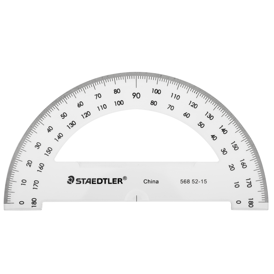 Staedtler Drafting Supplies Protractor And Tiangles