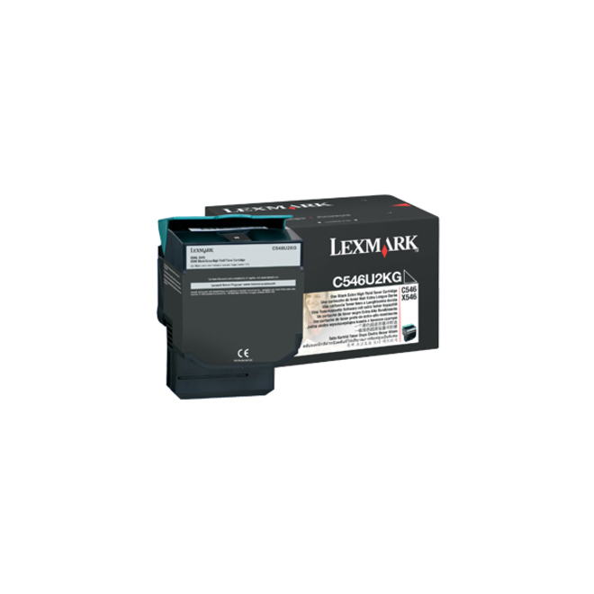 Lexmark C546U2KG Original Laser Toner Cartridge - Black Pack