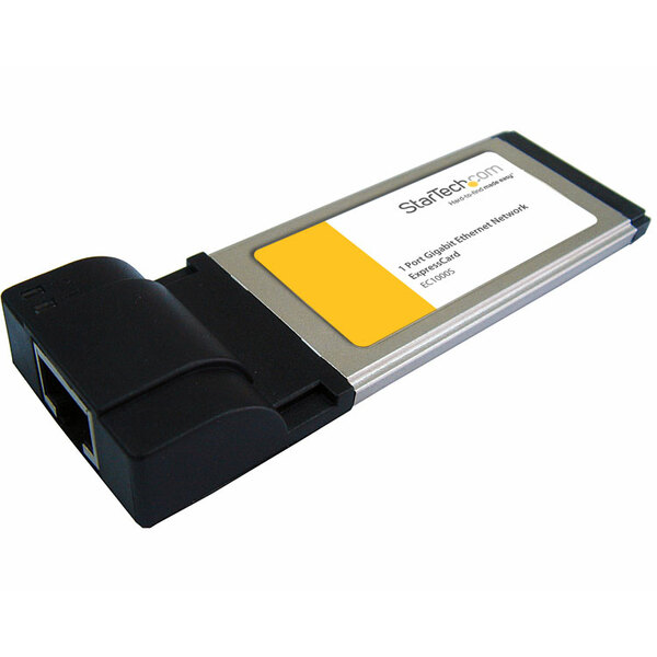 StarTech.com 1 Port ExpressCard Gigabit Laptop Ethernet NIC Network Adapter Card - ExpressCard - 1 x RJ-45 Network (EC1000S)