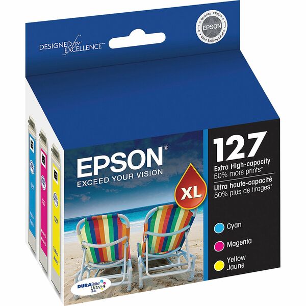 EPSON 127 XL Tri-Color Ink Cartridges