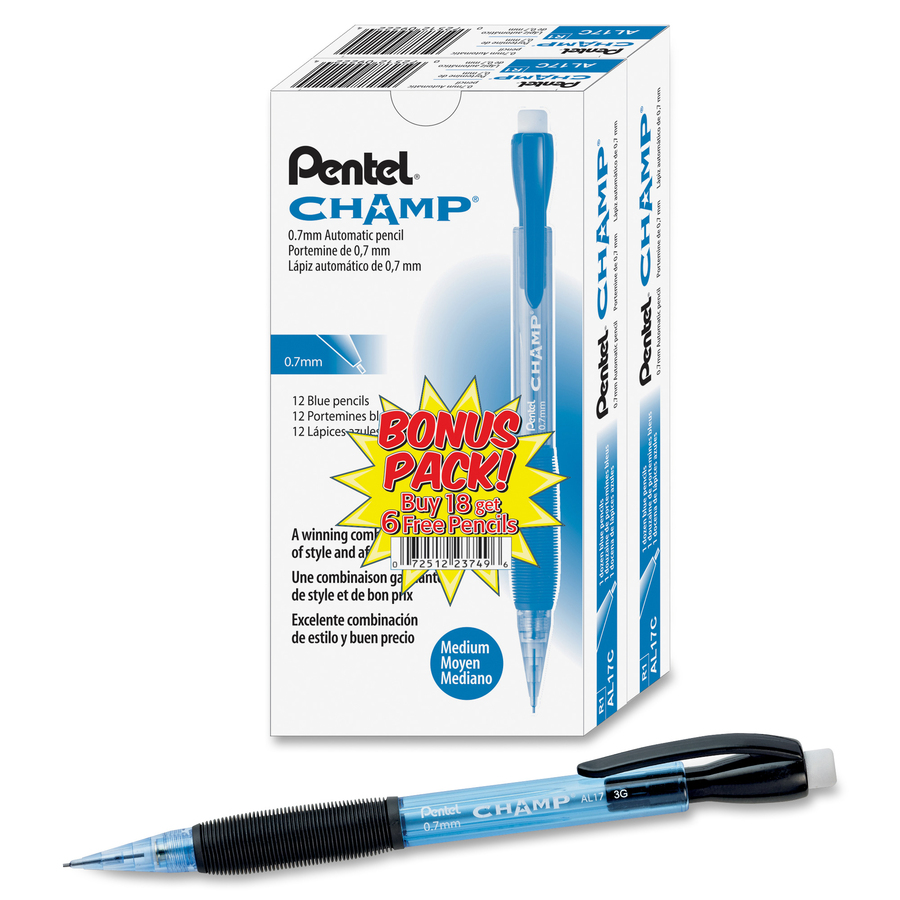 Pentel 0.7mm Sharp™ Automatic Mechanical Drafting Pencil - Blue Barrel