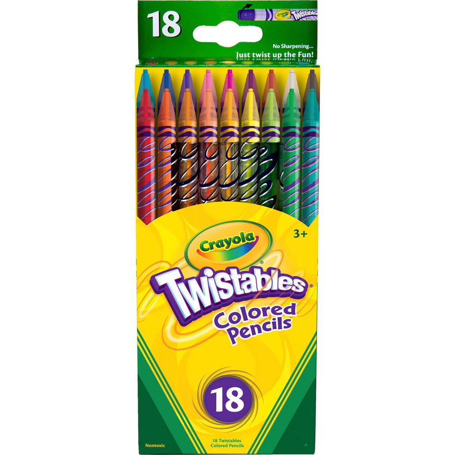 Colored Pencils: Crayola Twistable 12-pack