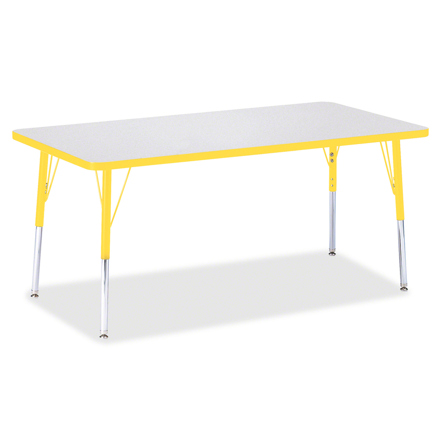 Jnt6408jca007 Berries Adult Height Color Edge Rectangle Table