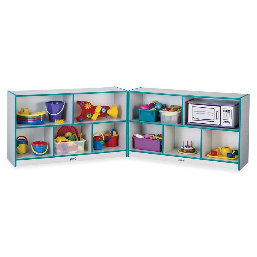 Jonti-Craft Rainbow Accents Fold-n-Lock Storage Shelf - JNT0292JCWW005, JNT  0292JCWW005 - Office Supply Hut