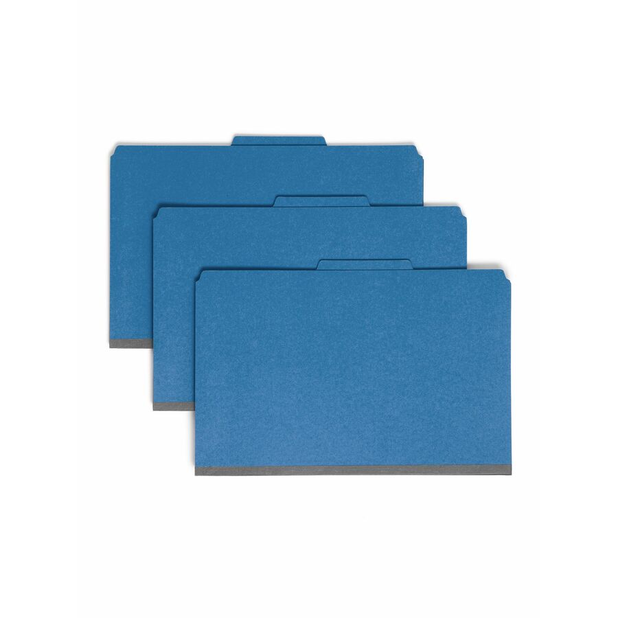 Smead Pressboard Classification Folders with PocketStyle Dividers and