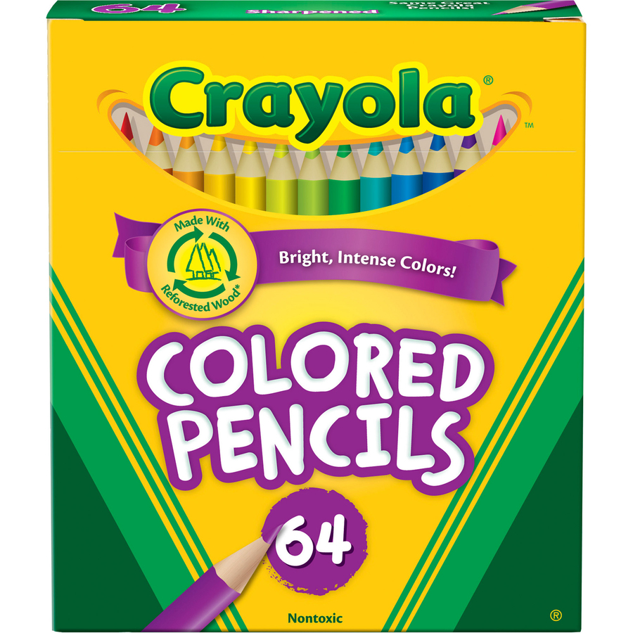 Bulk School Supplies Crayola Presharpened Colored Pencils CYO684012
