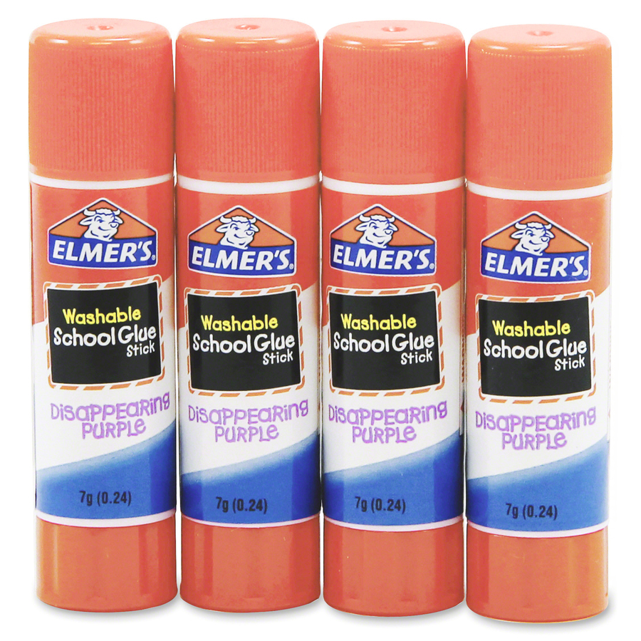 Elmers All Purpose School Glue Sticks 1.27 Oz Pack Of 6 - Office Depot