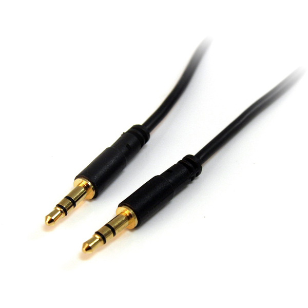 StarTech Slim 3.5mm Stereo Audio Cable 10 ft. - M/M