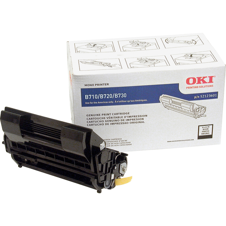 Oki Original Toner Cartridge LED Pages Black Each Yuletide Office Solutions