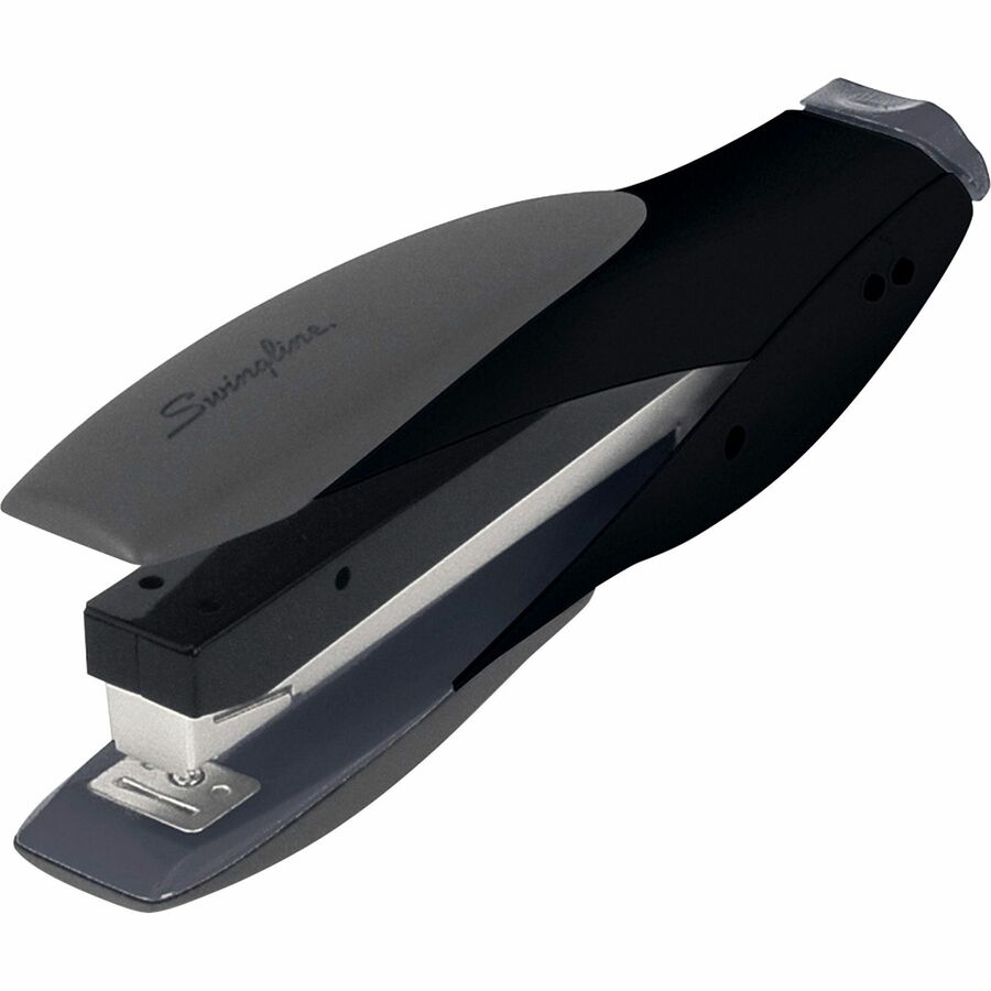Stapler Half-strip Desk Stapler Built-in Staple Remover, 25 Sheet Capacity 