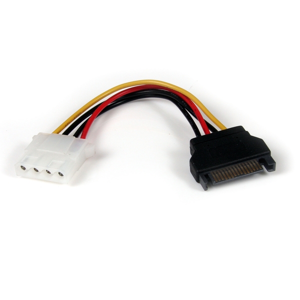 StarTech SATA to LP4 Power Cable Adapter - F/M - 6in(LP4SATAFM6IN)