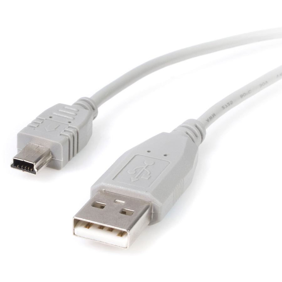StarTech.com Mini USB 2.0 - 4 pin USB Type A (M) - 5 pin mini-USB Type B (M) - ( USB / Hi-Speed USB ) 3 Connect your (