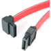 STARTECH Internal SATA III 7 Pin to 7 Pin to Left Angle SATA Cable - 12in (SATA12LA1)