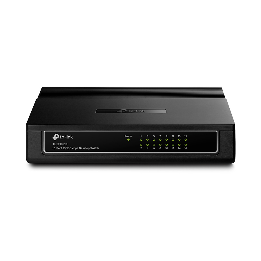 Commutateur 16 ports 10/100Mbps | Support de bureau - TP-Link