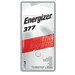 ENERGIZER 377 1.5V Silver-Oxide Button Cell Battery Zero Mercury 1 Pack (377BPZ)