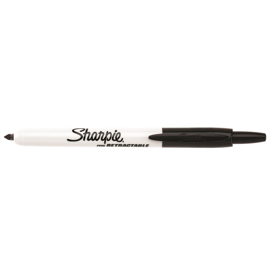 Sharpie Retractable Permanent Markers, Fine Point - Fine Pen Point ...