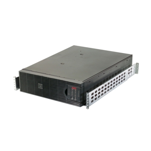 APC by Schneider Electric Smart-UPS RT 6000VA RM 200V to 200/100V - 3U Rack-mountable - 3 Hour Recharge - 4 Minute Stand-by - 110 V AC, 220 V AC Input - 100 V AC, 200 V AC Output - 4 x NEMA 5-20R, 1 x NEMA L14-30R, 1 x NEMA L6-30R - Sine Wave
