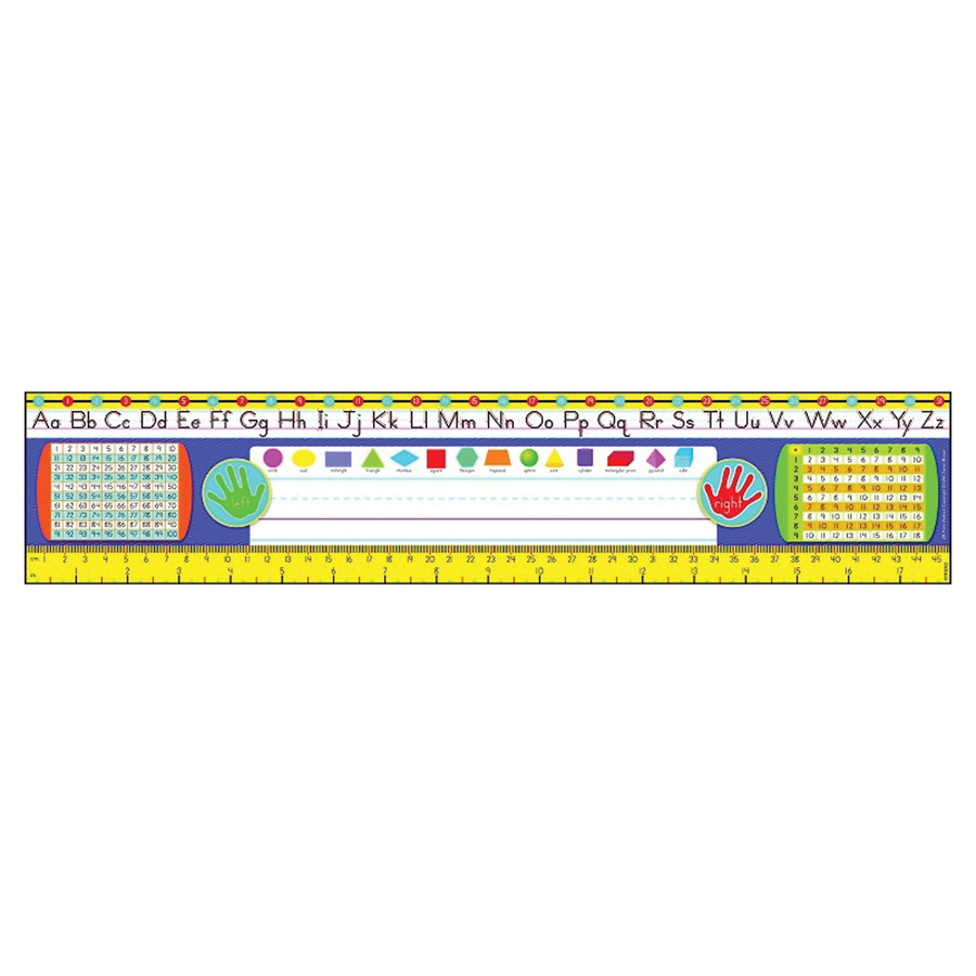 Trend Grades 2-3 Zaner-Bloser Desk Toppers Reference Name Plates