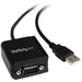 StarTech 1 Port FTDI USB to Serial RS232 Adapter Cable with Isolation (ICUSB2321FIS)
