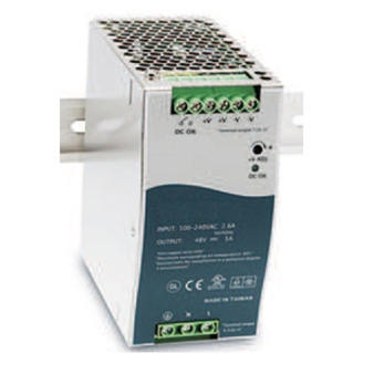 Lantronix 25104 industrial DIN rail mounted power supply