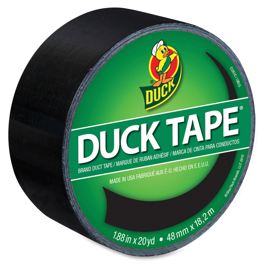MAT Tape Black 2.83 in. x 60 yd. Colored Duct Tape, 1 Roll 
