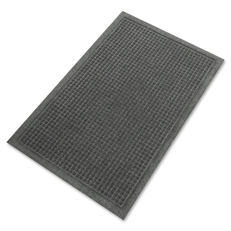 Guardian Clean Step Outdoor Rubber Scraper Mat Polypropylene 36 x 60 Black