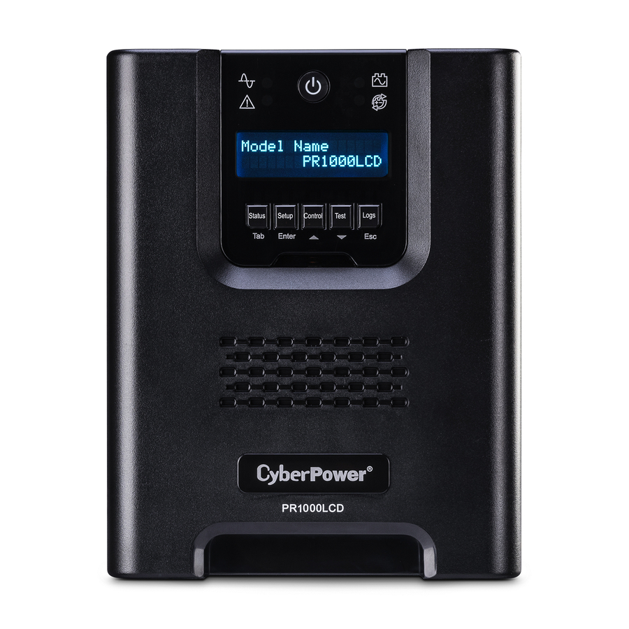 CyberPower Smart App Sinewave PR1000LCD 1000VA Pure Sine Wave Mini-Tower LCD UPS